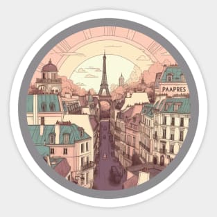 Paris 2 Sticker